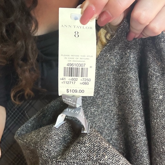 Ann Taylor Charcoal Pencil Skirt - Picture 13 of 13